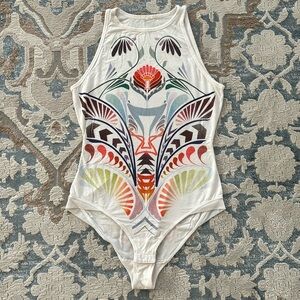 Kit and Ace High Neck Bodysuit Size 0
